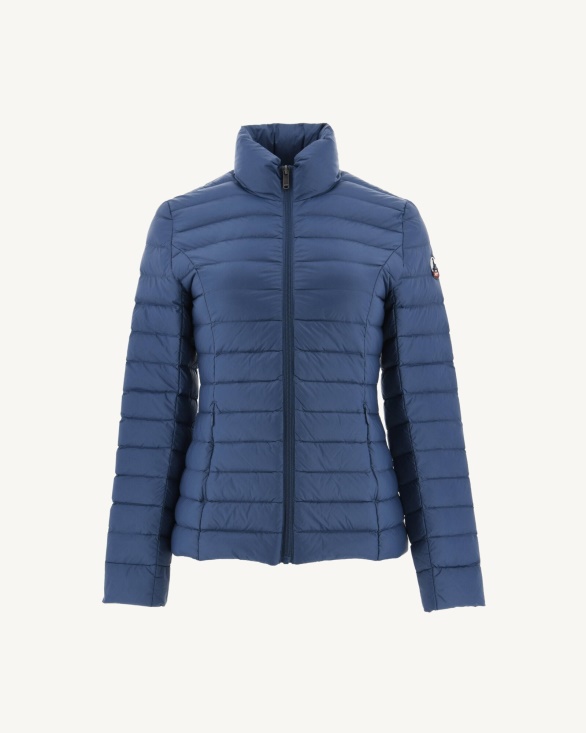Lightweight Down Jacket Blue Jeans Cha Jott UK