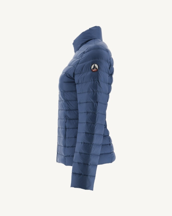 Lightweight Down Jacket Blue Jeans Cha Jott UK