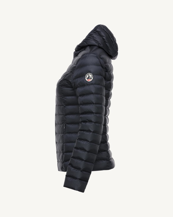 Lightweight Hooded Down Jacket Marine Cloe Jott UK