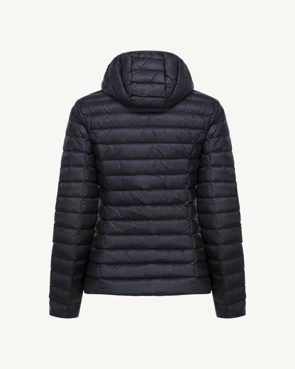 Lightweight Hooded Down Jacket Marine Cloe Jott UK