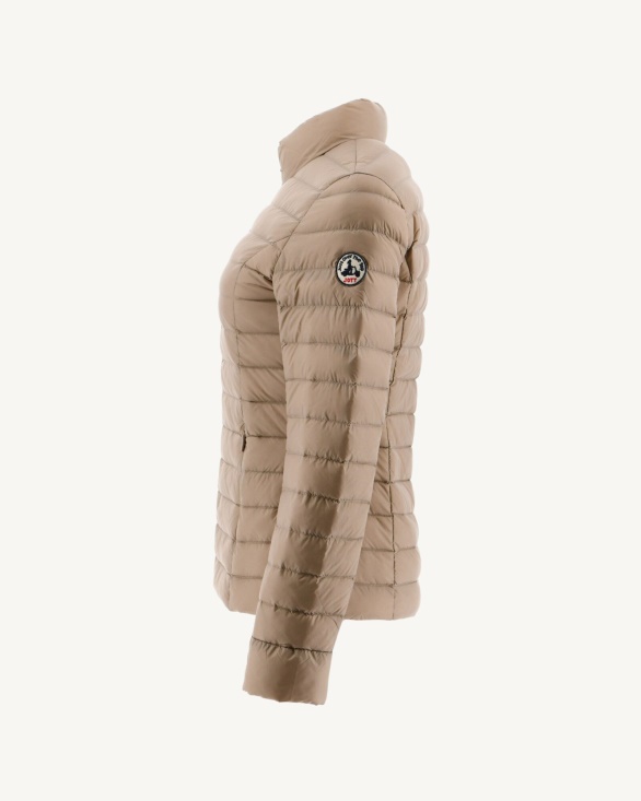 Jott UK Lightweight Down Jacket Beige Cha
