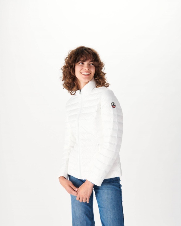 Lightweight Down Jacket Blanc Cha Jott UK
