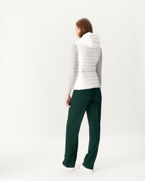 Light Sleeveless Down Jacket Blanc Mali Jott UK