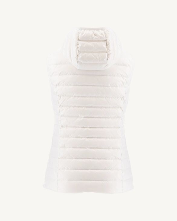 Light Sleeveless Down Jacket Blanc Mali Jott UK