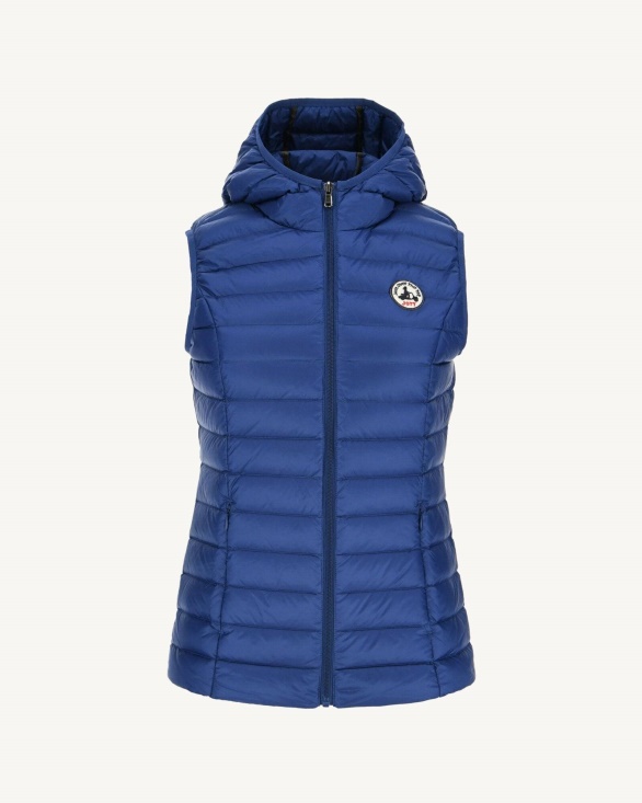 Jott UK Light Sleeveless Down Jacket Dark Denim Mali