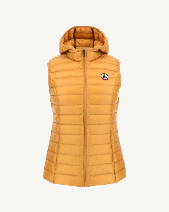 Jott UK Light Sleeveless Down Jacket Moutarde Mali