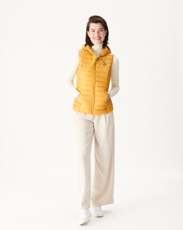 Jott UK Light Sleeveless Down Jacket Moutarde Mali