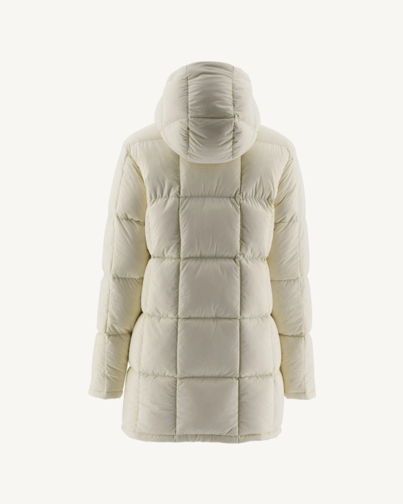 Extreme Cold Reversible Down Jacket Beige/Ecru Ottawa Jott UK