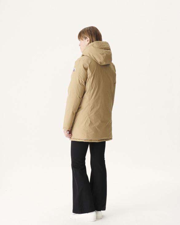 Extreme Cold Reversible Down Jacket Beige/Ecru Ottawa Jott UK