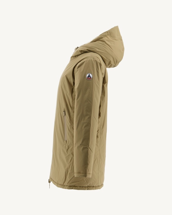 Extreme Cold Reversible Down Jacket Beige/Ecru Ottawa Jott UK