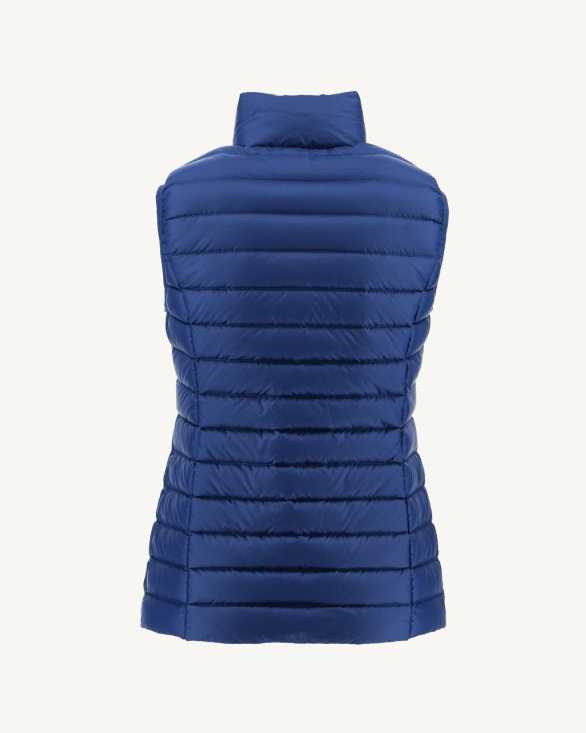 Jott UK Light Sleeveless Down Jacket Dark Denim Seda