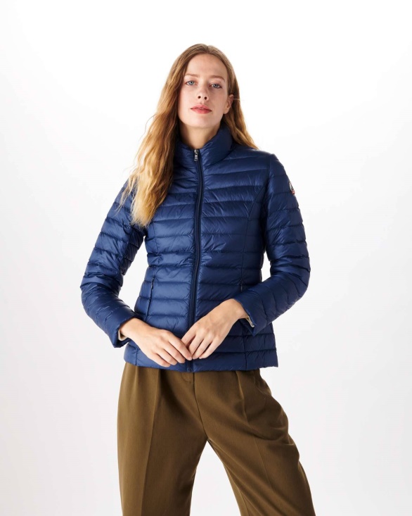 Lightweight Down Jacket Blue Abysse Cha Jott UK
