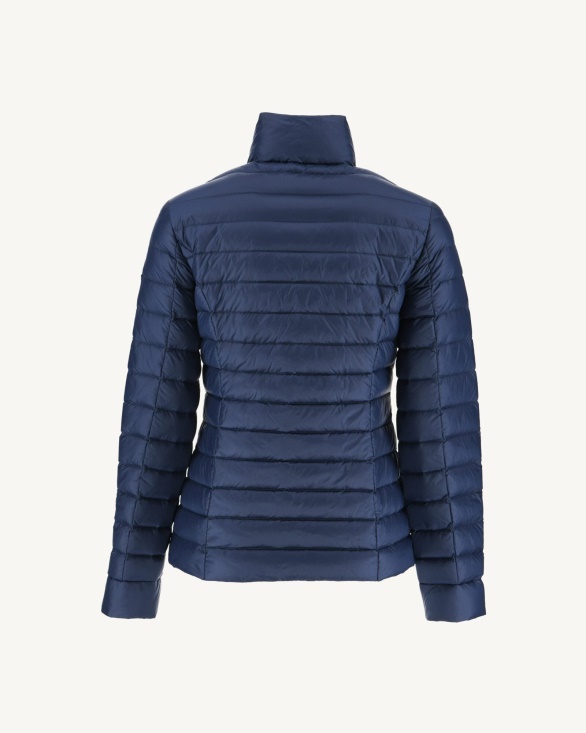 Lightweight Down Jacket Blue Abysse Cha Jott UK