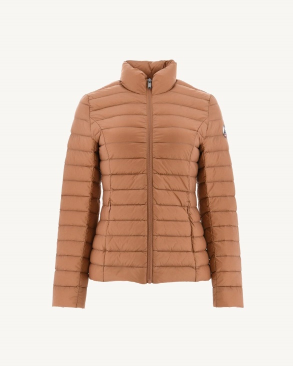 Lightweight Down Jacket Camel Cha Jott UK
