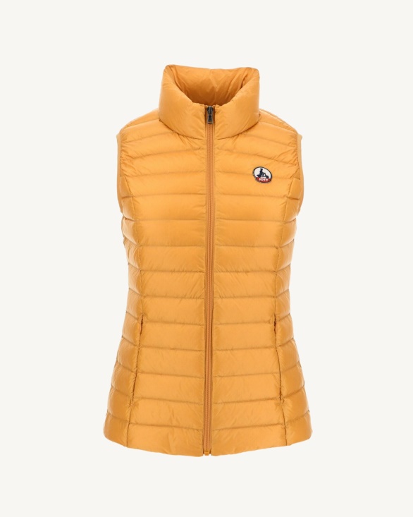 Light Sleeveless Down Jacket Moutarde Seda Jott UK