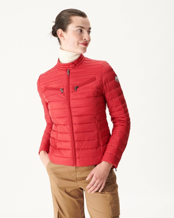 Jott UK Lightweight Down Jacket Rouge Nina