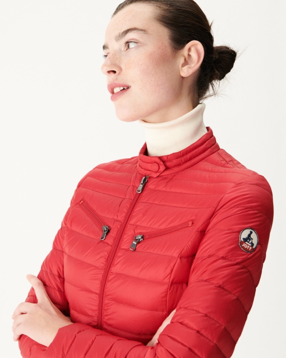 Jott UK Lightweight Down Jacket Rouge Nina