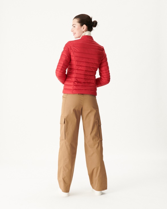 Jott UK Lightweight Down Jacket Rouge Nina