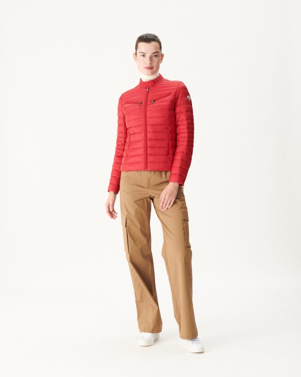 Jott UK Lightweight Down Jacket Rouge Nina