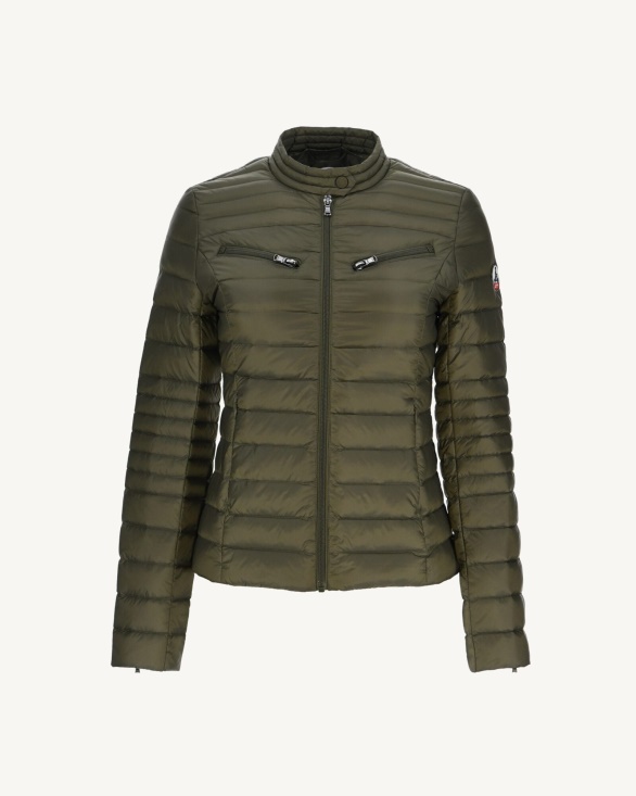 Lightweight Down Jacket Army Nina Jott UK