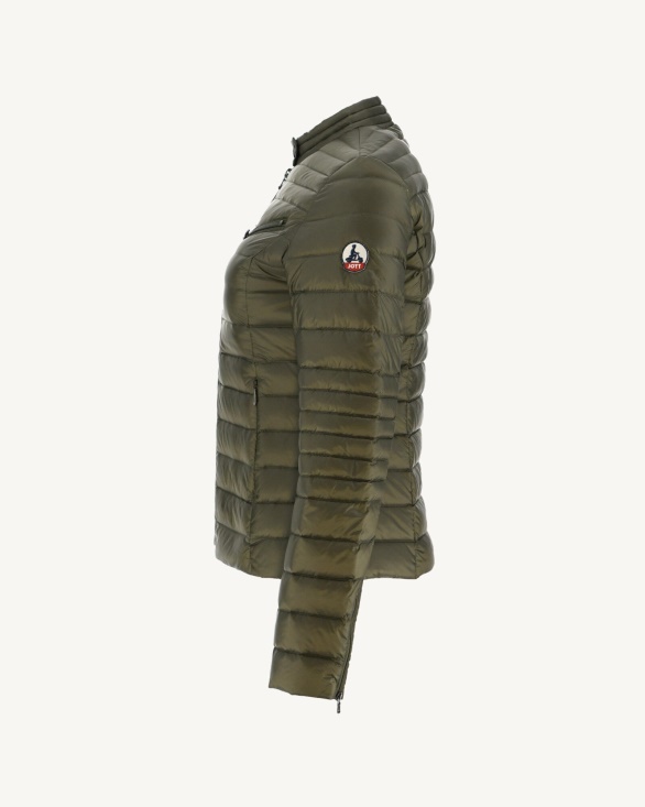 Lightweight Down Jacket Army Nina Jott UK