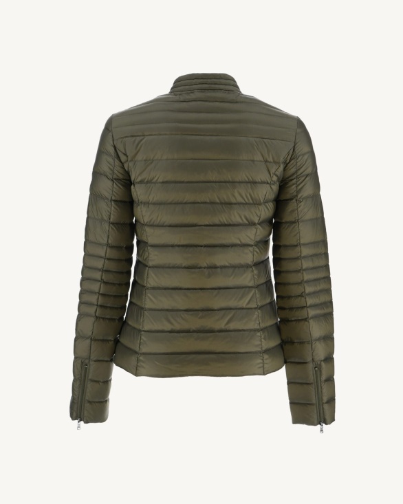 Lightweight Down Jacket Army Nina Jott UK