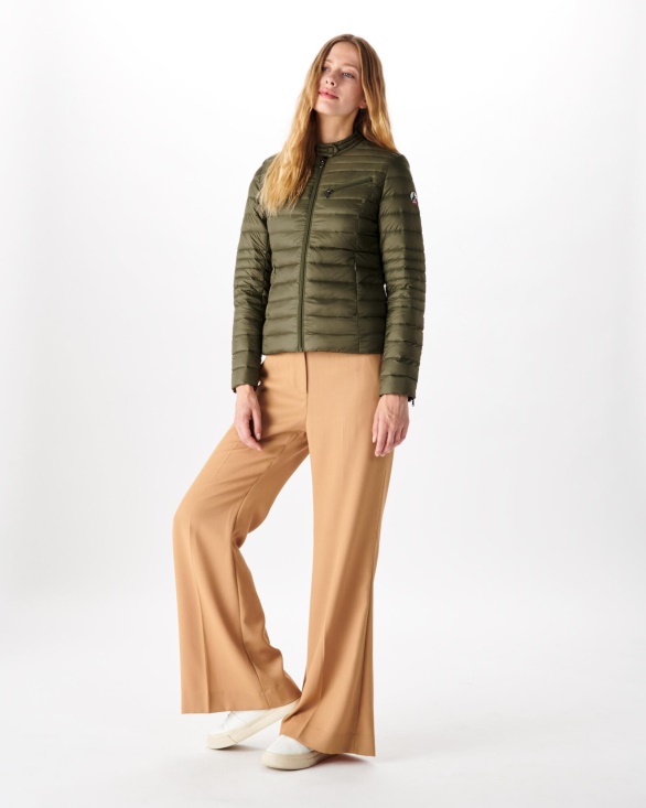 Lightweight Down Jacket Army Nina Jott UK