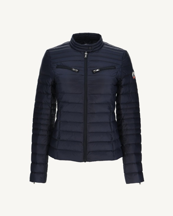 Jott UK Lightweight Down Jacket Marine Nina