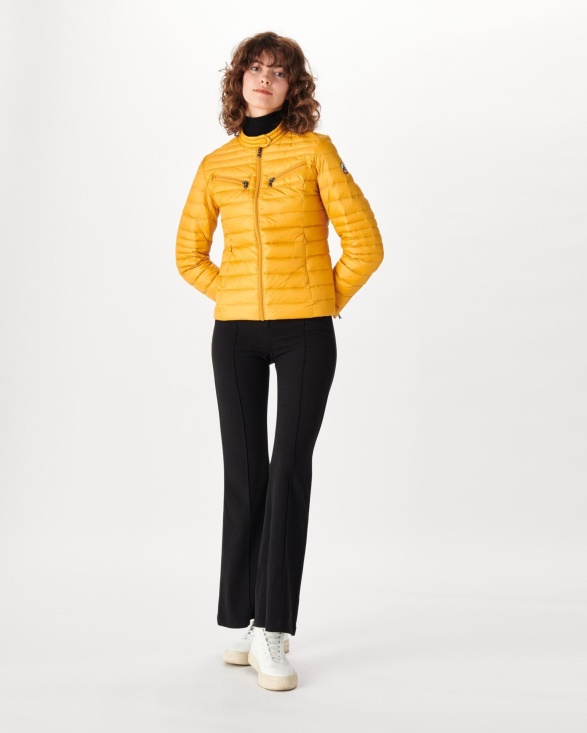 Lightweight Down Jacket Moutarde Nina Jott UK