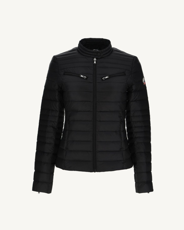 Jott UK Lightweight Down Jacket Noir Nina
