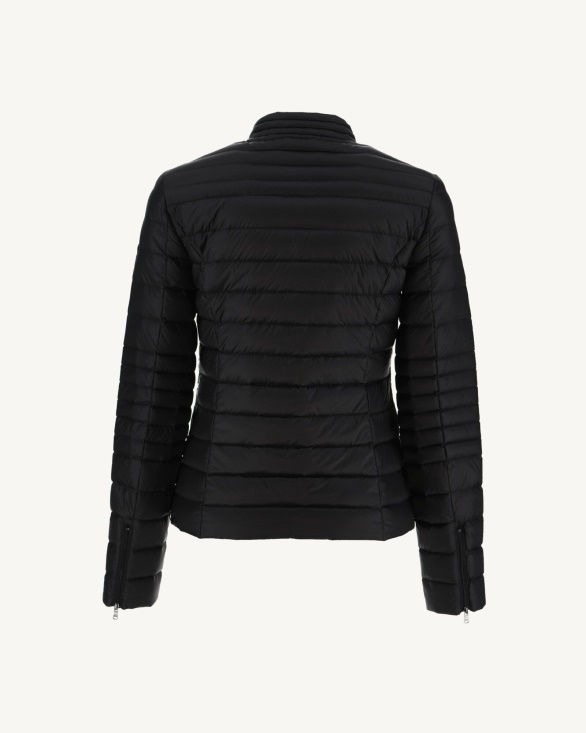 Jott UK Lightweight Down Jacket Noir Nina