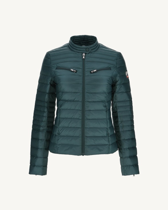Lightweight Down Jacket Vert Fonce Nina Jott UK