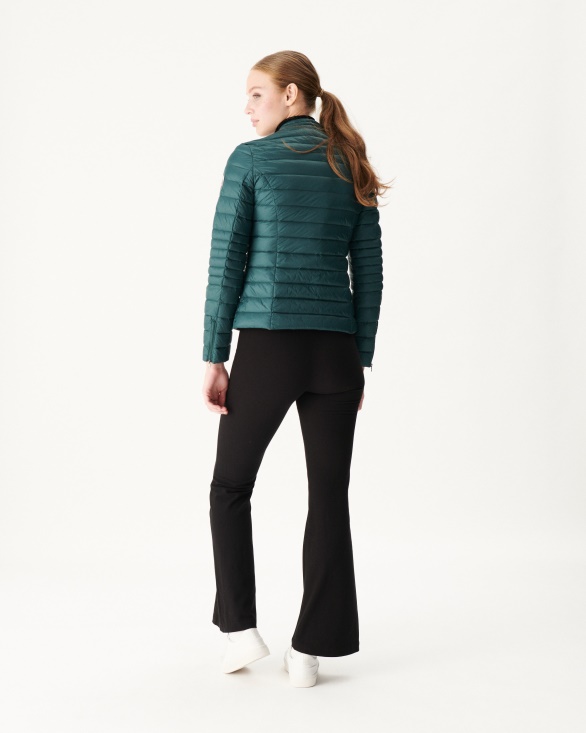 Lightweight Down Jacket Vert Fonce Nina Jott UK