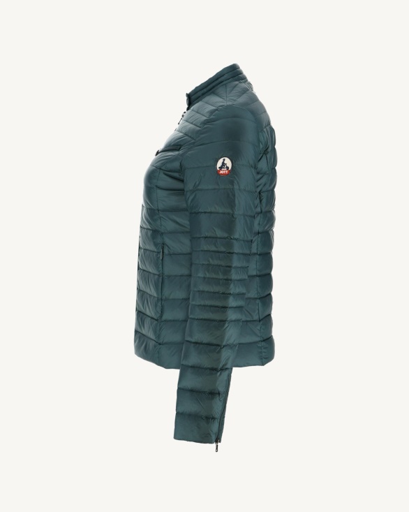 Lightweight Down Jacket Vert Fonce Nina Jott UK