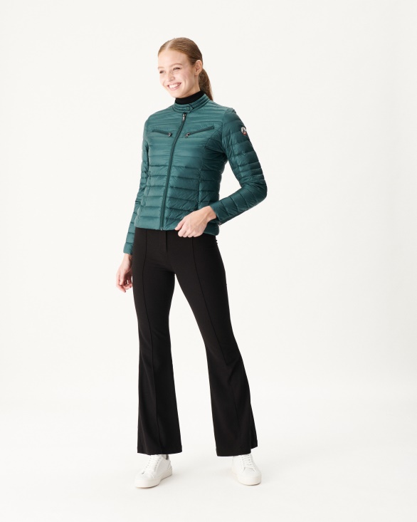 Lightweight Down Jacket Vert Fonce Nina Jott UK