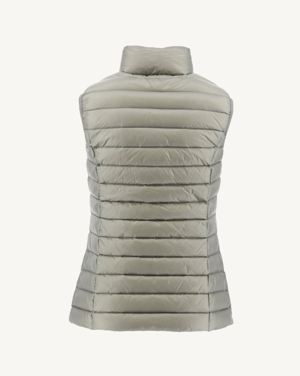 Jott UK Light Sleeveless Down Jacket Sauge Seda