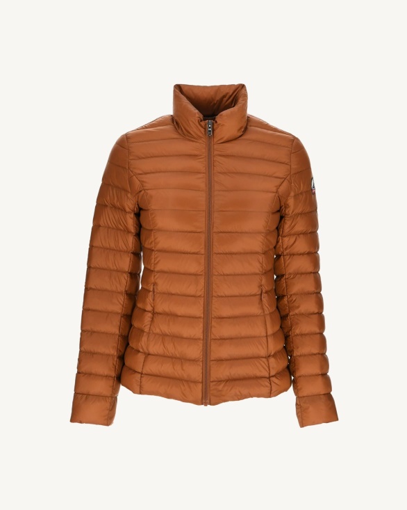 Jott UK Lightweight Down Jacket Caramel Cha