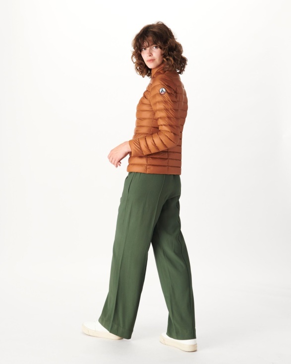 Jott UK Lightweight Down Jacket Caramel Cha