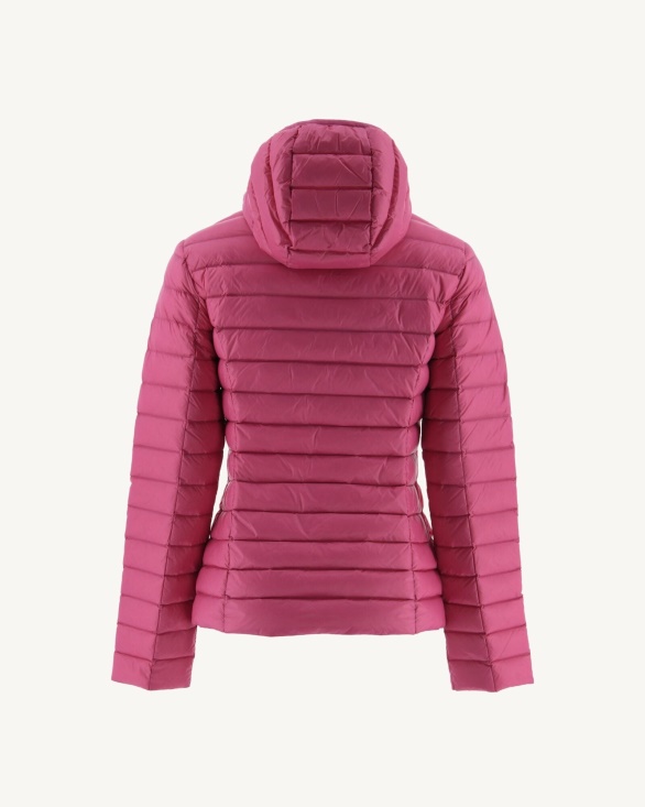 Lightweight Hooded Down Jacket Wild Rose Cloe Jott UK