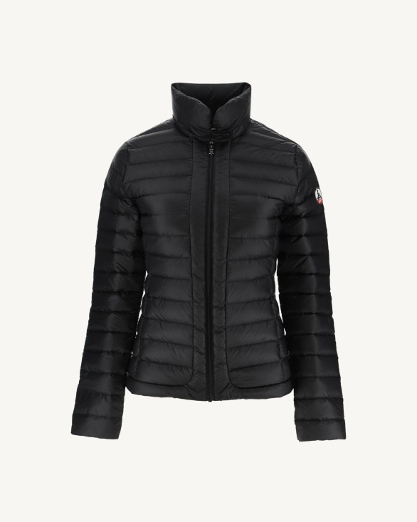 Jott UK Lightweight Down Jacket Noir Anna