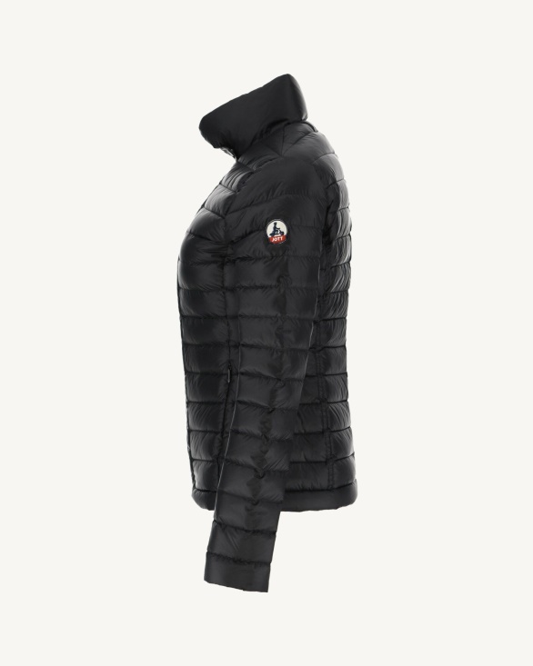 Jott UK Lightweight Down Jacket Noir Anna