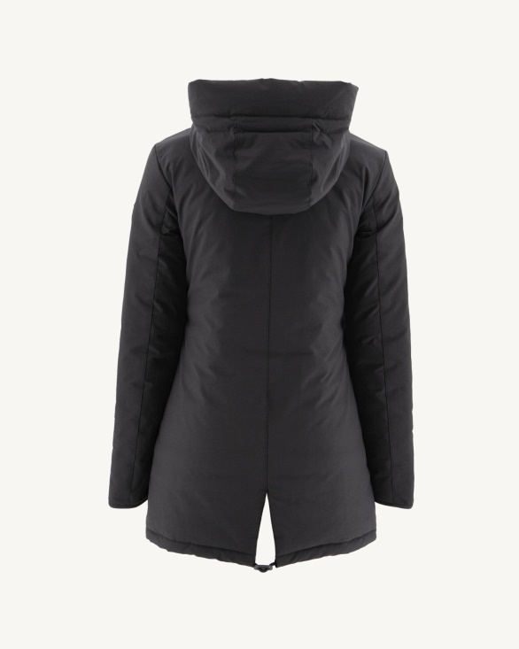 Jott UK Hooded Down Jacket Noir Siberie