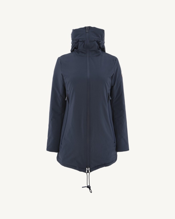 Hooded Down Jacket Marine Siberie Jott UK
