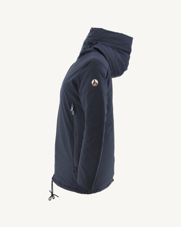 Hooded Down Jacket Marine Siberie Jott UK