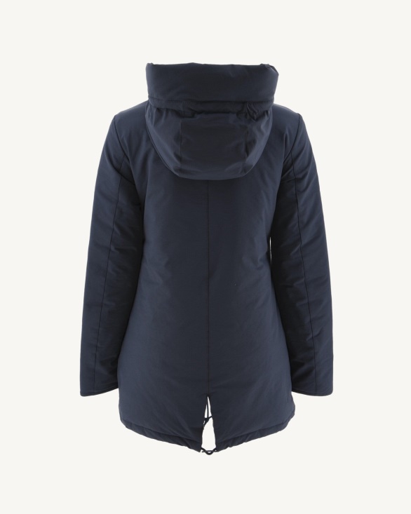 Hooded Down Jacket Marine Siberie Jott UK