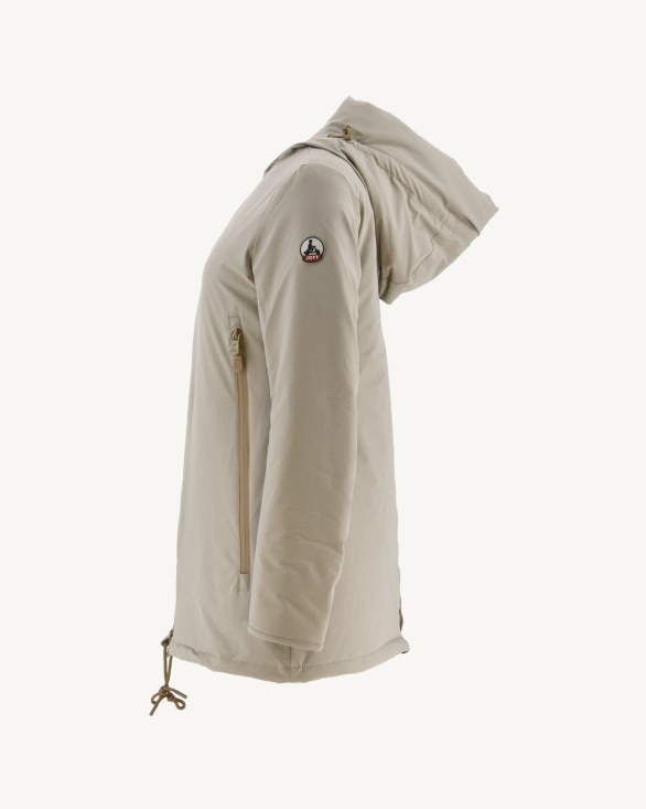 Jott UK Hooded Down Jacket Beige Siberie