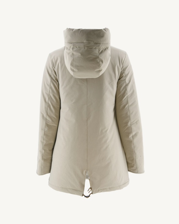 Jott UK Hooded Down Jacket Beige Siberie