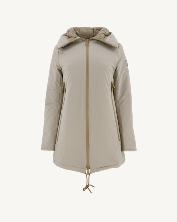 Jott UK Hooded Down Jacket Beige Siberie