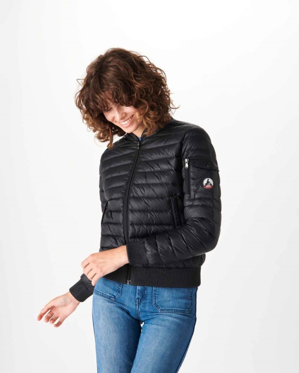 Jott UK Lightweight Down Jacket Noir Emmy