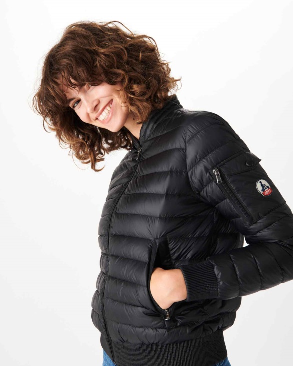 Jott UK Lightweight Down Jacket Noir Emmy